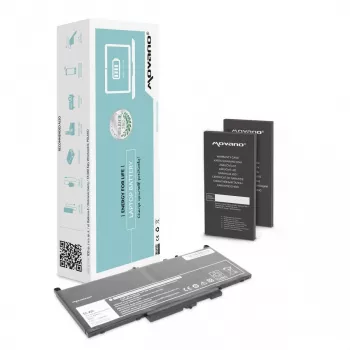 Bateria MOVANO J60J5 GG4FM MC34Y para Dell E7270 E7470 - 7200 mAh (55 Wh)