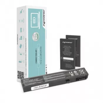 Bateria MOVANO BTY-M6H para MSI CX62 GE62 GE72 GL72 PE70 - 4400 mAh (48 Wh)