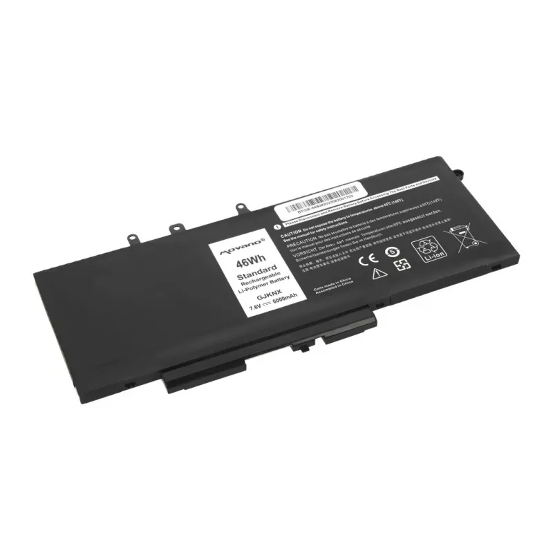 Bateria MOVANO GJKNX para Dell Latitude 5280 5480 5490 5590 - 6000 mAh (46 Wh)