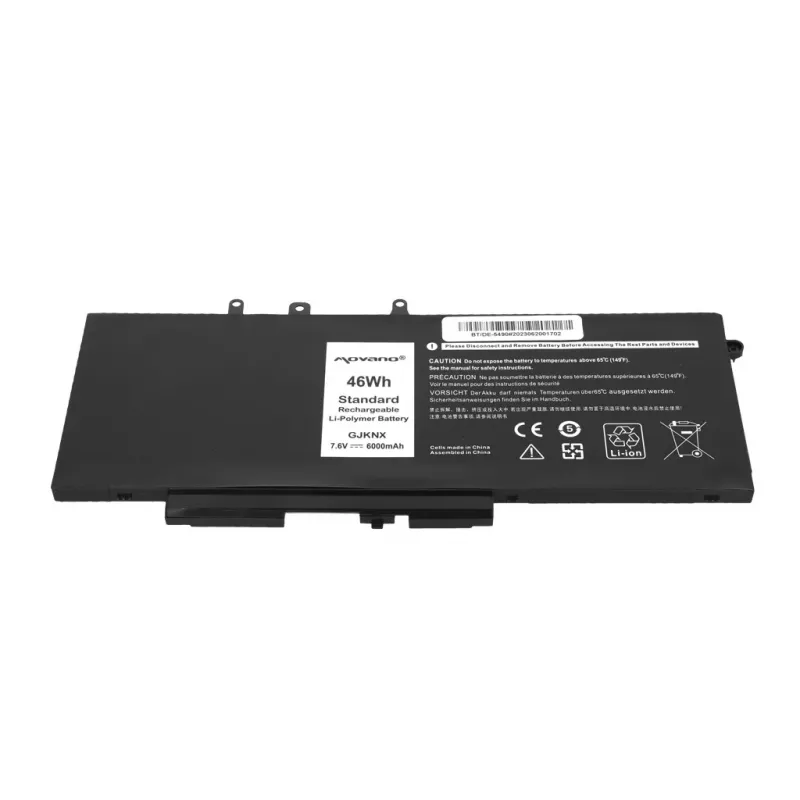 Bateria MOVANO GJKNX para Dell Latitude 5280 5480 5490 5590 - 6000 mAh (46 Wh)