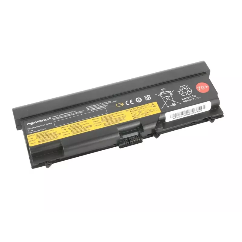 Bateria MOVANO para Lenovo ThinkPad L530 T430 T530 - 6600 mAh (71 Wh)