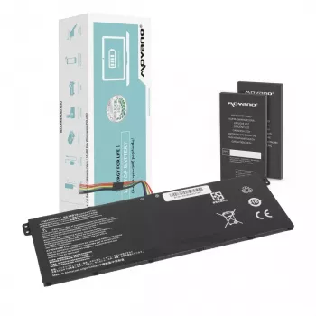 Bateria MITSU AC14B13J AC14B18J para Acer Aspire ES1 V3 - 3600 mAh (41 Wh)