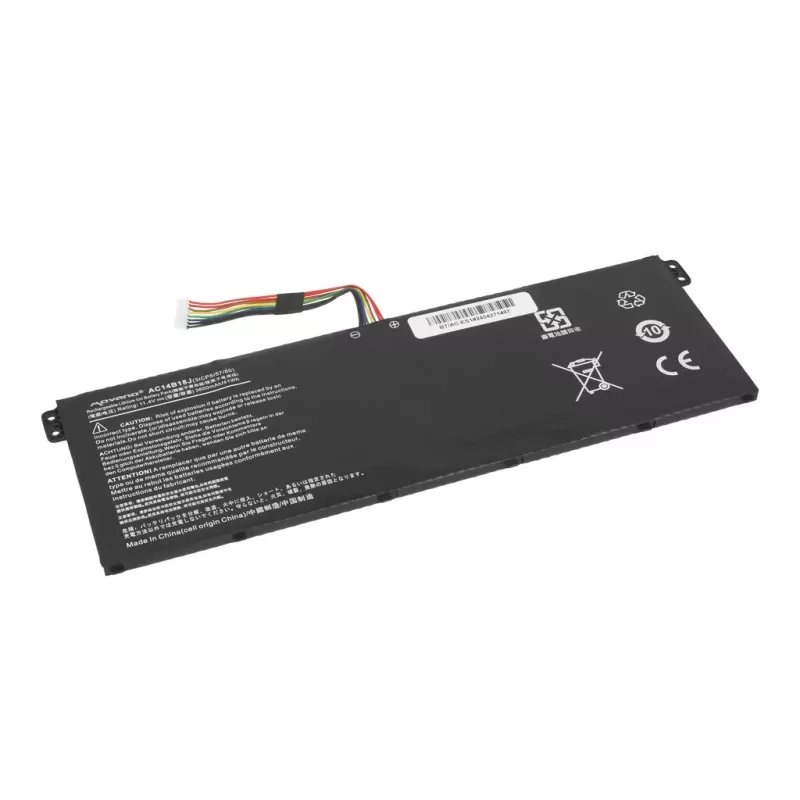 Bateria MITSU AC14B13J AC14B18J para Acer Aspire ES1 V3 - 3600 mAh (41 Wh)