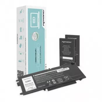 Bateria MOVANO K5XWW para Dell Latitude 5289 7390 2-in-1 - 4200 mAh (32 Wh)