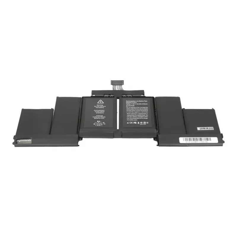 Bateria MOVANO A1618 MacBook Pro 15 Retina A1398 2015 - 8755 mAh (99,5 Wh)