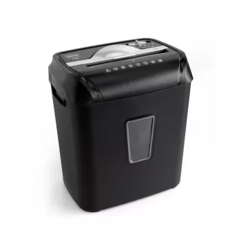 Wallner Destruidora de documentos XD1010C Cross-Cut, 10 folhas, 21 L, preto