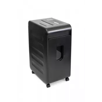 WALLNER Destruidora de documentos MR 2814 C2 Cross-Cut, 10 folhas, 21 L, preto