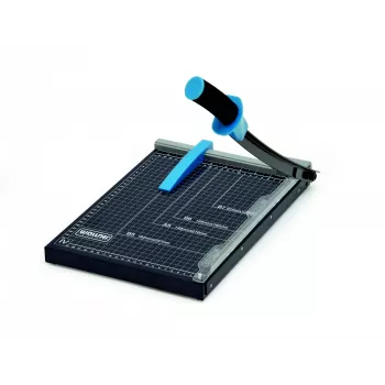WALLNER Guilhotina GB 320 - 320 mm de comprimento de corte, lâmina de aço carbono, fixação manual