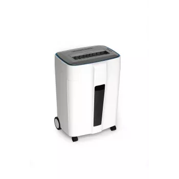 Destruidora de papel WALLNER HD-120 C2 de corte cruzado, 12 folhas, 21L, preta