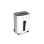 Destruidora de papel WALLNER HD-120 C2 de corte cruzado, 12 folhas, 21L, preta