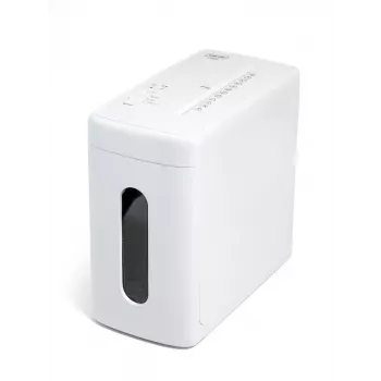 WALLNER Destruidora de documentos EF910 C4 Cross-Cut, 6 folhas, depósito de 10 L, preto