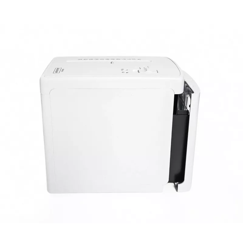 WALLNER Destruidora de documentos EF910 C4 Cross-Cut, 6 folhas, depósito de 10 L, preto