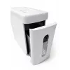 WALLNER Destruidora de documentos EF910 C4 Cross-Cut, 6 folhas, depósito de 10 L, preto