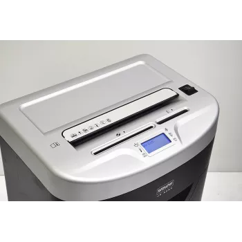 WALLNER Destruidora de documentos JP 826C Cross-Cut, P-4, 8 folhas, 15 L, preto