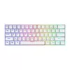 Teclado mecânico SAVIO Whiteout X2 Outemu Peach Silent