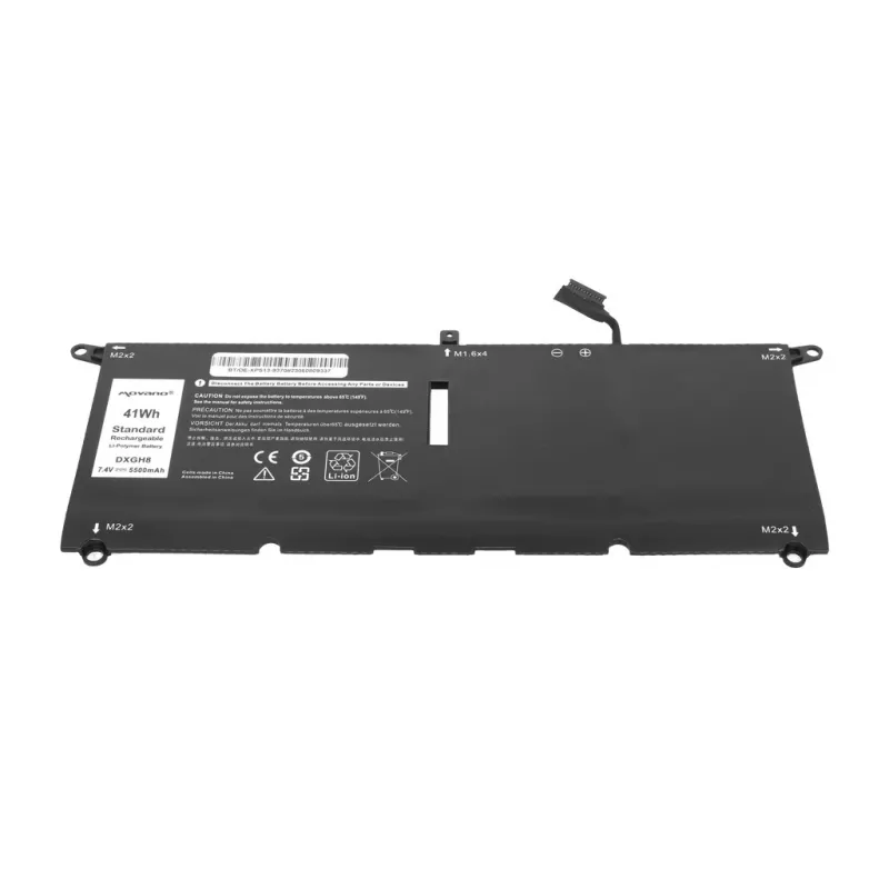 Bateria MOVANO DXGH8 G8VCF para Dell XPS 13 9370 9380 - 5500 mAh (41 Wh)