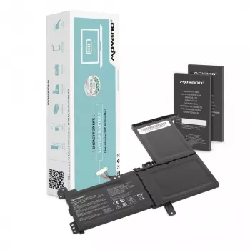 Bateria MOVANO B31N1637 para Asus VivoBook S15 S510 F510 - 3600 mAh (41 Wh)