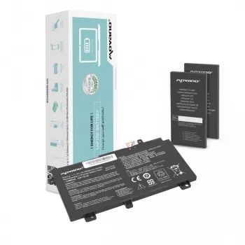 Bateria MOVANO B31N1726 para Asus FX504 FX505 FX80G - 3900 mAh (44 Wh)