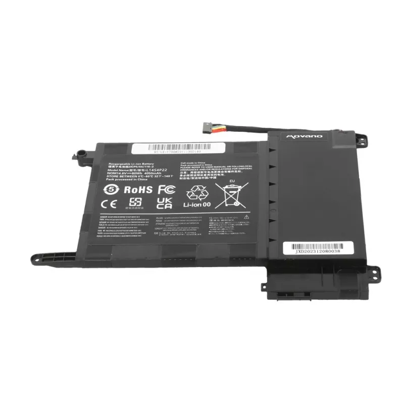 Bateria MOVANO L14S4P22 para Lenovo IdeaPad Y700-15ISK Y700 - 4050 mAh (60 Wh)