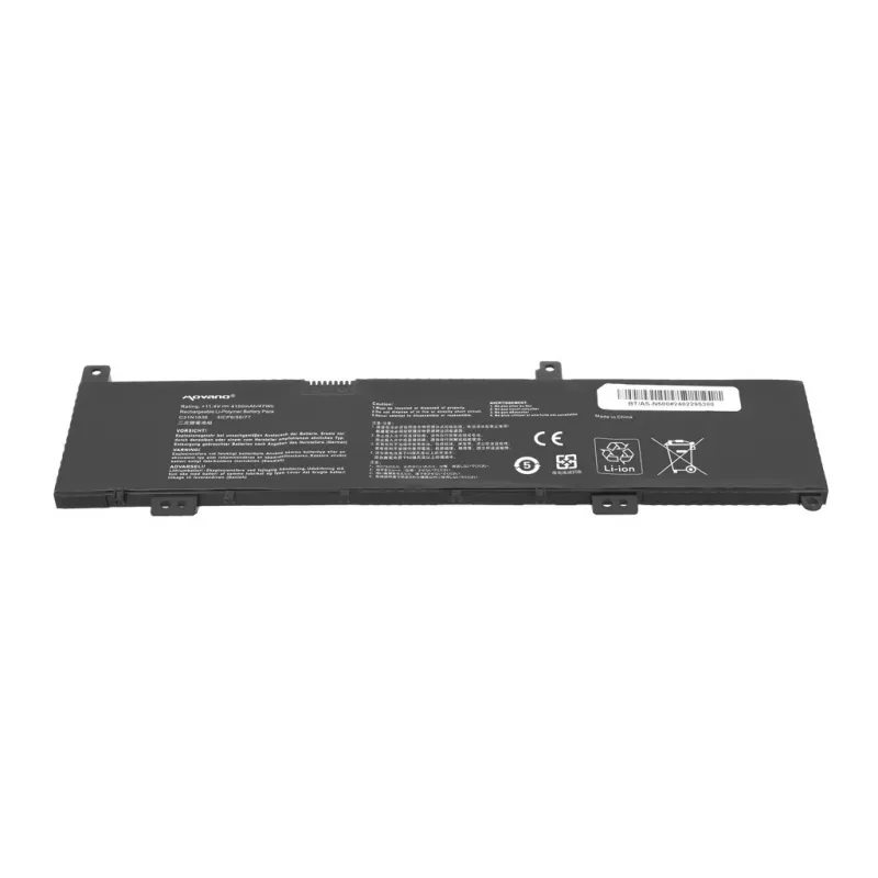 Bateria MOVANO C31N1636 para Asus VivoBook X580 X580VD X580VN N580VN N580VD - 4100 mAh (47 Wh)