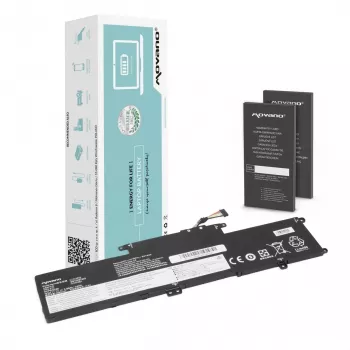 Bateria MOVANO L17L3P53 para Lenovo ThinkPad Yoga L380 L390 - 3990 mAh (44 Wh)