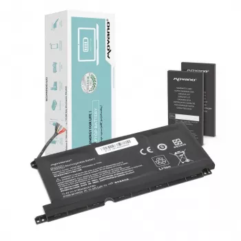 Bateria MOVANO PG03XL para HP 15-DH 15-EC 15-DK 16-A - 4150 mAh (47 Wh)