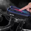 Bolsa de tubo superior de bicicleta WILDMAN MS33 0,6L preta