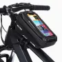 Bolsa de quadro de bicicleta WILDMAN XS2 1L preta