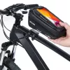 Bolsa de quadro de bicicleta WILDMAN XS2 1L preta