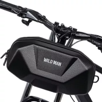 Bolsa de quadro de bicicleta WILDMAN X9 3,5L preta