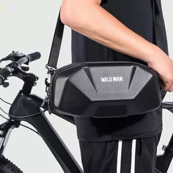 Bolsa de quadro de bicicleta WILDMAN X9 3,5L preta