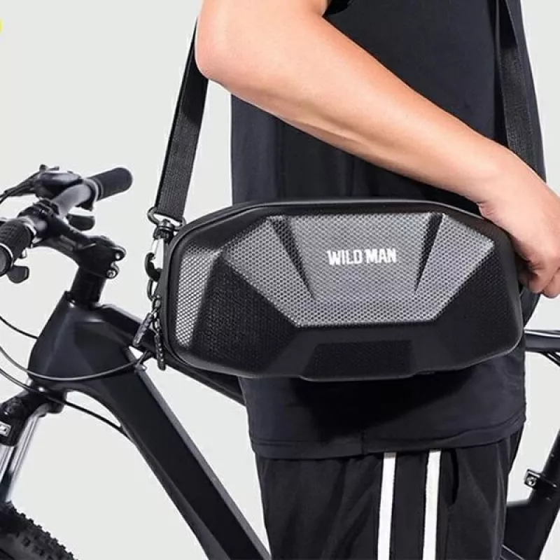 Bolsa de quadro de bicicleta WILDMAN X9 3,5L preta