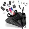 WILDMAN ES19 Bolsa de tubo superior de bicicleta 1L Preta