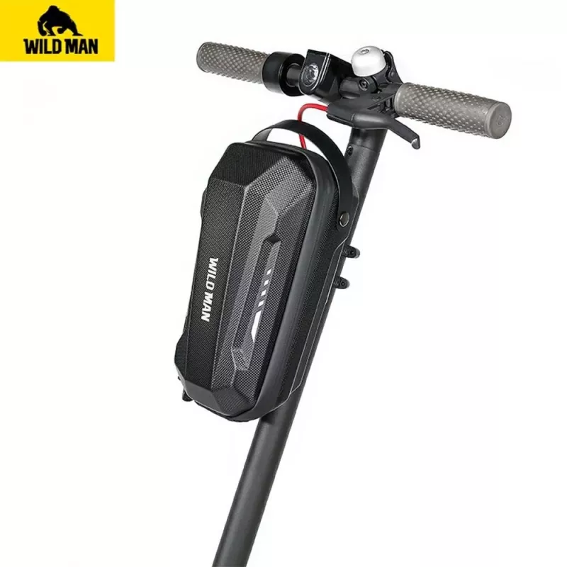 WILDMAN Bolsa de quadro para trotinete elétrica GD9XPlus Preta