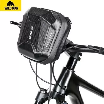 WILDMAN Bolsa de quadro de bicicleta E18 3L, preta
