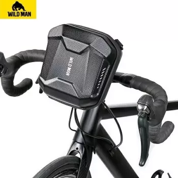 WILDMAN Bolsa de quadro de bicicleta E18 3L, preta