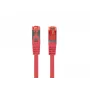 Cabo Patch LANBERG Cat.6 S/FTP LSZH 20m vermelho Fluke Passed