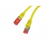 Cabo Patch LANBERG Cat.6 S/FTP LSZH 20m amarelo Fluke Passed
