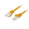Cabo Patch LANBERG Cat.6 UTP LSZH 20m laranja Fluke Passed