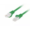 Cabo Patch LANBERG Cat.6 UTP LSZH 20 m verde Fluke Passed