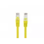 Cabo Patch LANBERG Cat.6 UTP LSZH 20m amarelo Fluke Passed