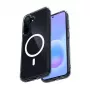 Crong Hybrid Clear Capa Magnética para Samsung Galaxy A57, Transparente, Compatível com MagSafe