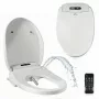 MEDIA-TECH Smart Toilet Seat MT5705 Bidé eletrónico com assento aquecido, lavagem com água quente, secador, neutralizador de odores, luz noturna, comando