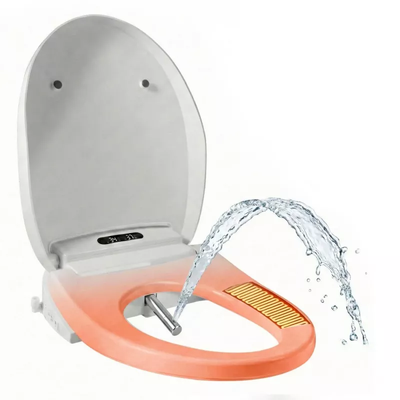 MEDIA-TECH Smart Toilet Seat MT5705 Bidé eletrónico com assento aquecido, lavagem com água quente, secador, neutralizador de odores, luz noturna, comando