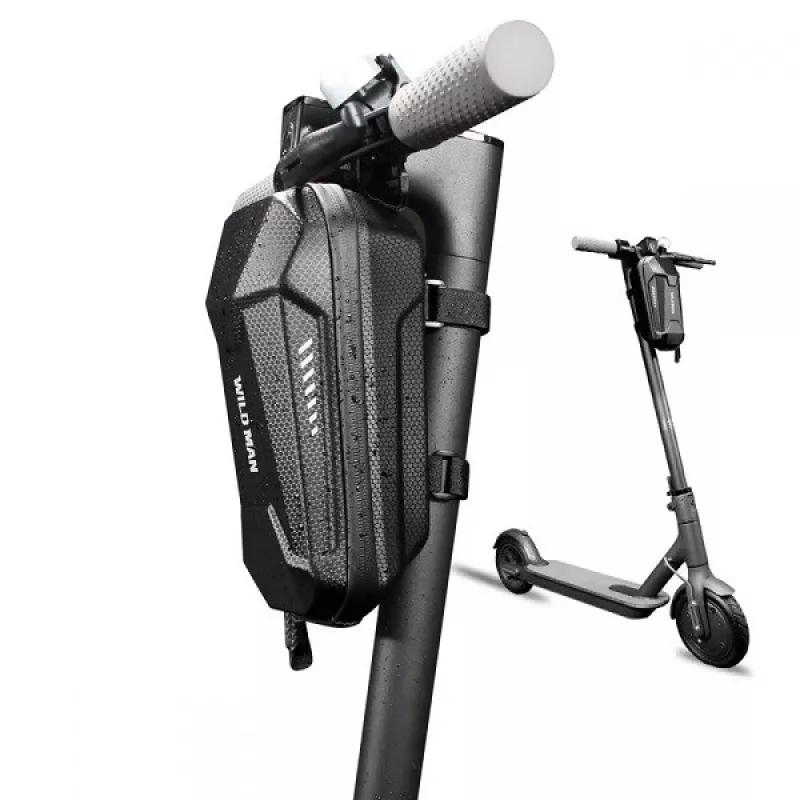 WILDMAN bolsa de quadro para trotinete M ES8 2L preto