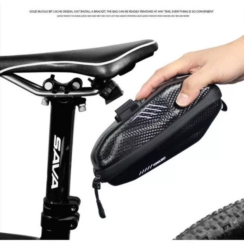 WILDMAN E7S XS bolsa de selim sob o selim 1,2 L preto