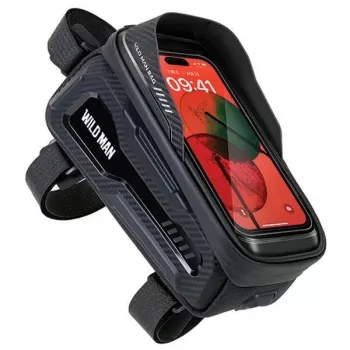 Bolsa de quadro para bicicleta WILDMAN M20 preta
