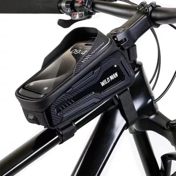 Bolsa de quadro para bicicleta WILDMAN M20 preta