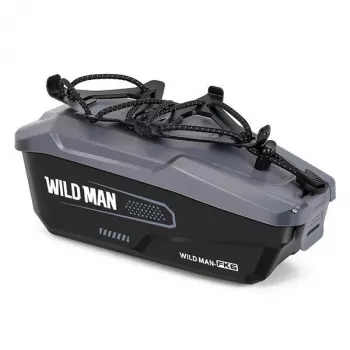 Bolsa de quadro para bicicleta WILDMAN FK6 cinzento-preto