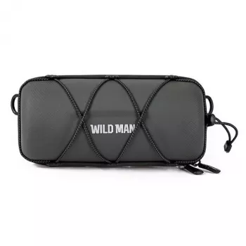 Bolsa de guiador para bicicleta / suporte para telemóvel WILDMAN GD7X preto